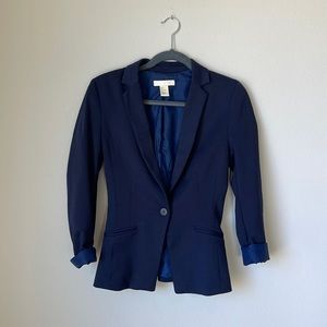 Navy Blue H&M Blazer